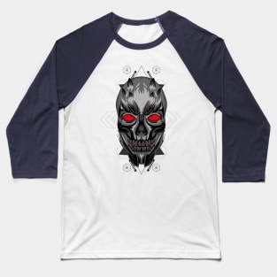 skull head arts Baseball T-Shirt